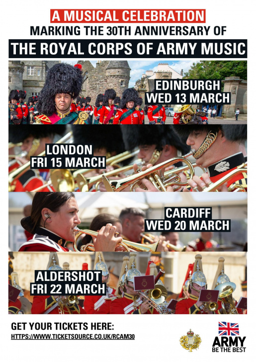 The Royal Corps of Army Music 30 year celebration