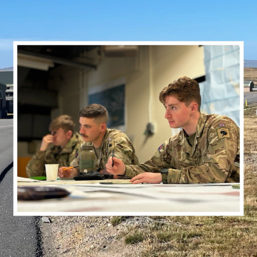 The Inkerman Company in The Falklands